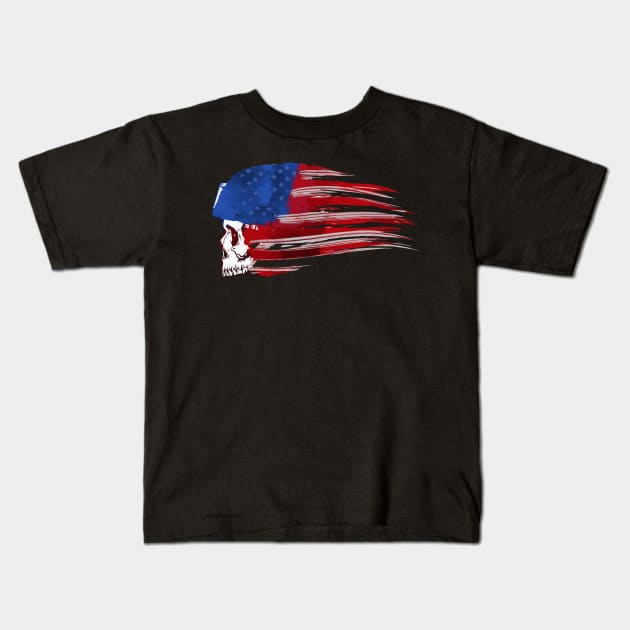 America Kids T-Shirt by ZethTheReaper